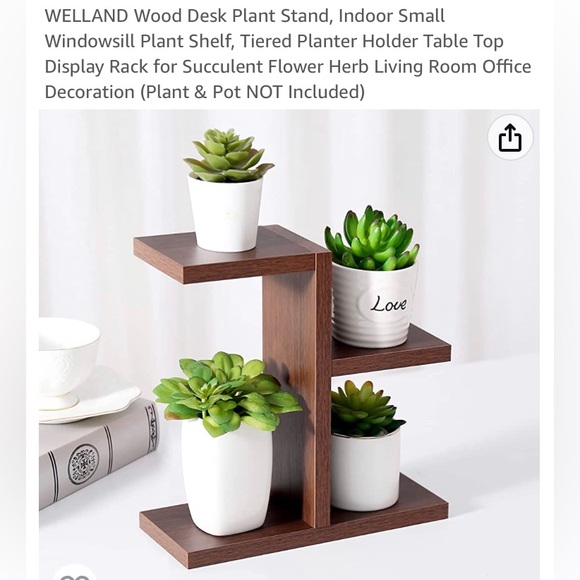 Welland LLC Other Welland Wood Desk Plant Stand New Without Tags Poshmark